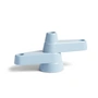 &klevering - Brute Kerzenhalter, H 12 cm, blau