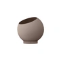 AYTM - Globe Blumentopf, Ø 17 x H 15,4 cm, taupe / taupe