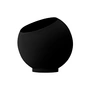 AYTM - Globe Blumentopf, Ø 37 x H 32,2 cm, schwarz / schwarz