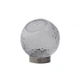 AYTM - Globe Bubbles Teelichthalter Ø 10 cm, klar / silber