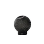 AYTM - Globe Bubbles Vase Ø 10 cm, schwarz / schwarz