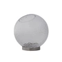 AYTM - Globe Bubbles Vase Ø 17 cm, klar / silber