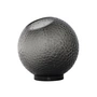 AYTM - Globe Bubbles Vase Ø 21 cm, schwarz / schwarz