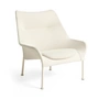 HAY - O2 Lounge Chair, eggshell / cream (Lift) (Filzgleiter)