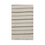 Meraki - True Handtuch, 70 x 140 cm, off-white / schwarz
