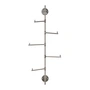 House Doctor - Flex Hakenleiste, H 70,5 cm, silber