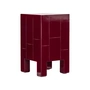 House Doctor - Brick Beistelltisch, H 50,5 cm, rot