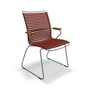 HOUE - CLICK Outdoor Dining Armlehnstuhl mit hoher Lehne, paprika