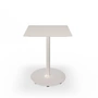 HOUE - Pico Gartentisch, 60 x 60 cm, Gestell rund, muted white
