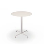HOUE - Pico Gartentisch, Ø 64 cm, Gestell 4-Stern, muted white