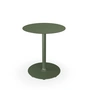 HOUE - Pico Gartentisch, Ø 64 cm, Gestell rund, olivgrün