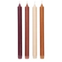 Ferm Living - Pure Stabkerzen, roseate blend (4er-Set)