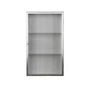 Ferm Living - Haze Wandschrank, 35 x 60 cm, Glas / Edelstahl