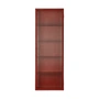Ferm Living - Haze Wandschrank, 35 x 100 cm, Glas / oxidrot