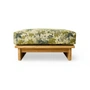 HKliving - Outdoor Hocker, Teak / botanical