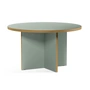 HKliving - Esstisch, Ø 130 cm, pale blue