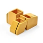 Serax - Silos Vase, mini, gelb (3er-Set)