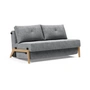 Innovation Living - Cubed 140 Schlafsofa, 98 x 148 cm, Eiche / granitgrau (565 Twist)
