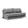 Innovation Living - Cubed 160 Schlafsofa, 103 x 165 cm, Eiche / granitgrau (565 Twist)