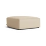 HAY - Mags Soft Ottoman S01 (XS), beige (Hallingdal 220) / Nähte: beige (Filzgleiter)