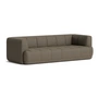 HAY - Quilton 3-Sitzer Sofa, braun (Tadao 410)