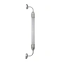 Umage - Lemon Squeeze Wandleuchte, Single, lang, Stahl poliert