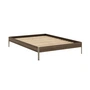 Karup - Core Bett 140 x 200 cm, Kiefer carobbraun / sage green