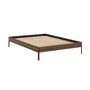 Karup - Core Bett 140 x 200 cm, Kiefer carobbraun / terra red