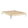 Karup - Core Bett 160 x 200 cm, Kiefer / sage green