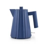 Alessi - Plissé Wasserkocher 1 l, blau