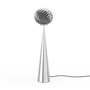 Tom Dixon - Whirl Cone Fat LED Stehleuchte, silber / silber