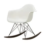 Vitra - Eames Plastic Armchair RAR RE, Ahorn dunkel / basic dark / weiß