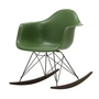 Vitra - Eames Plastic Armchair RAR RE, Ahorn dunkel / basic dark / forest