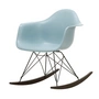 Vitra - Eames Plastic Armchair RAR RE, Ahorn dunkel / basic dark / eisgrau
