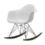 Vitra - Eames Plastic Armchair RAR RE, Ahorn dunkel / basic dark / baumwollweiß