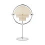 Gubi - Multi-Lite Portable Akku Tischleuchte, Chrom / pearl (Special Edition)
