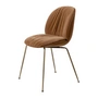 Gubi - Beetle Soft Dining Chair, Vollpolsterung, Messing antik / Sunday (112)