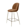 Gubi - Beetle Soft Counter Chair, Vollpolsterung, Messing antik / Sunday (112)