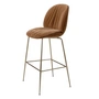 Gubi - Beetle Soft Bar Chair, Vollpolsterung, Messing antik / Sunday (112)