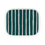 Marimekko - Oiva Piccolo Teller, 15 x 12 cm, white / pink / dark green