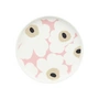 Marimekko - Oiva Unikko Teller Ø 20 cm, white / pink / sand / charcoal