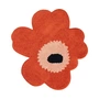 Marimekko - Unikko Badematte, 73 x 74 cm, orange red / powder / charcoal
