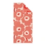 Marimekko - Unikko Badetuch 70 x 150 cm, off white / orange red