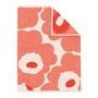 Marimekko - Unikko Handtuch 50 x 70 cm, off white / orange red