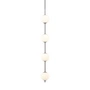 Umage - Audrey 4 LED Pendelleuchte, Stahl / Opalglas