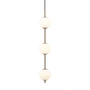Umage - Audrey 3 LED Pendelleuchte, Messing / Opalglas