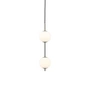 Umage - Audrey 2 LED Pendelleuchte, Stahl / Opalglas