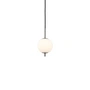 Umage - Audrey 1 LED Pendelleuchte, Stahl / Opalglas