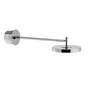Umage - Asteria LED Wandleuchte, lang, Monochrome / Stahl poliert (Hardwire)