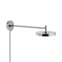 Umage - Asteria LED Wandleuchte, lang, Monochrome / Stahl poliert